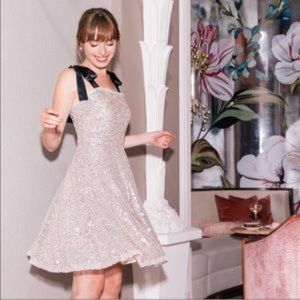 Gal Meets Glam Diana Sequin Cocktail Dress 10